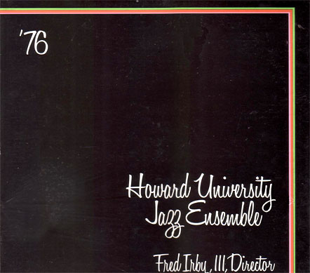 HOWARD UNIVERSITY JAZZ ENSEMBLE - '76 cover 