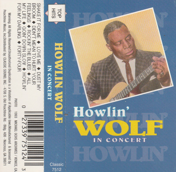 HOWLIN WOLF - In Concert cover 