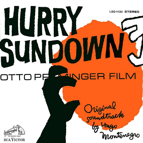 HUGO MONTENEGRO - Hurry Sundown (Original Soundtrack) cover 