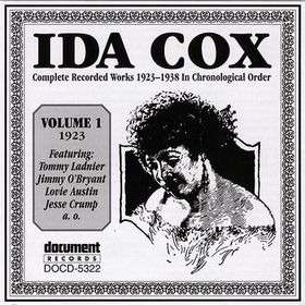 IDA COX - Complete Recorded Works in Chronological Order, Vol. 1 (1923) cover 