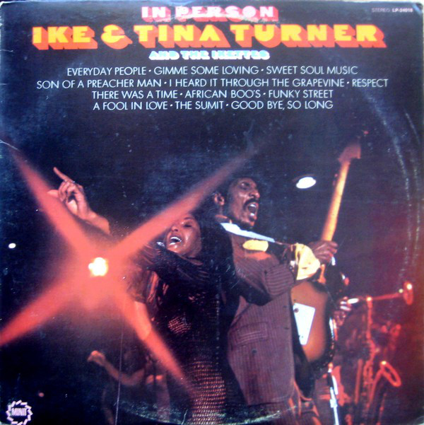 IKE AND TINA TURNER - In Person cover 