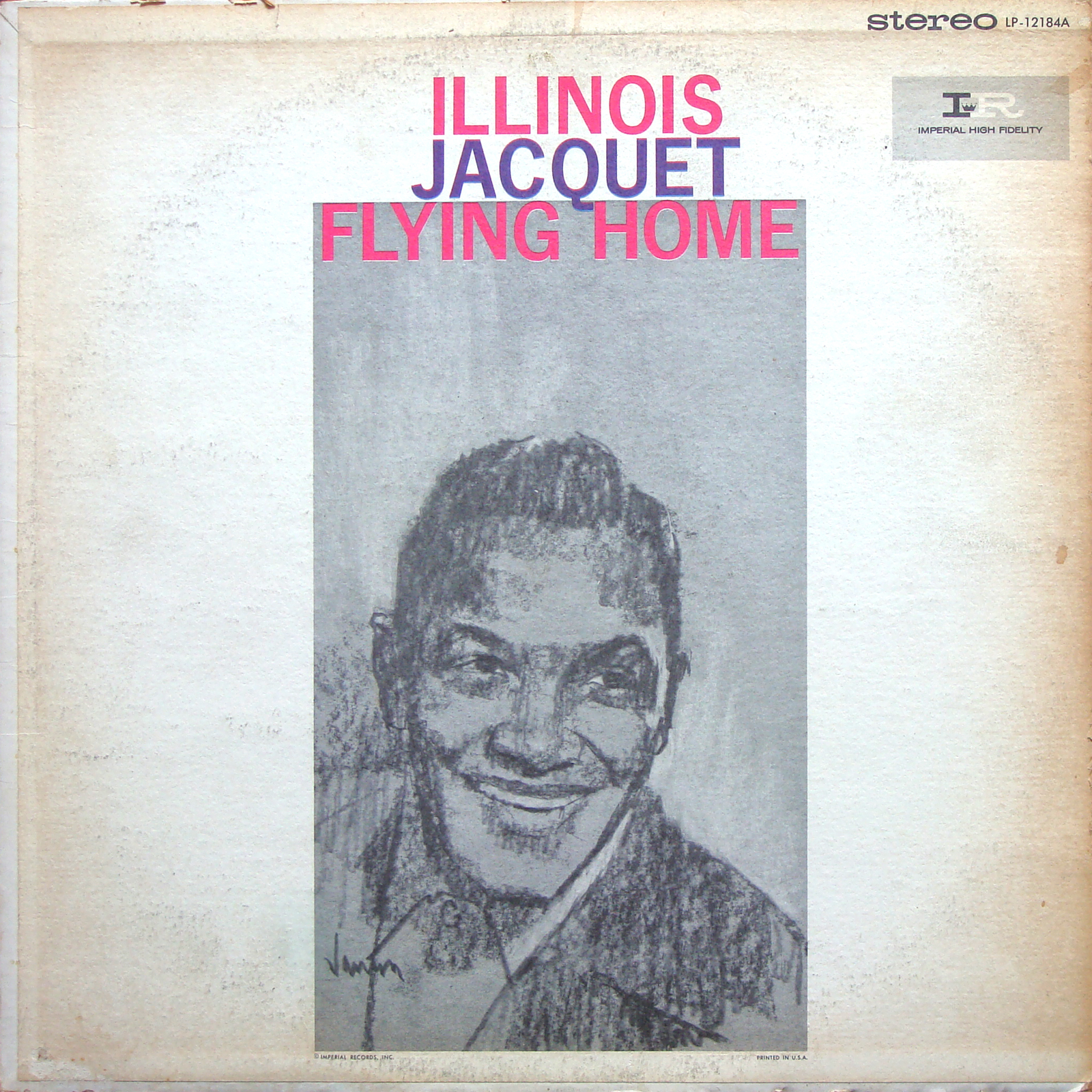 ILLINOIS JACQUET - Flying Home cover 