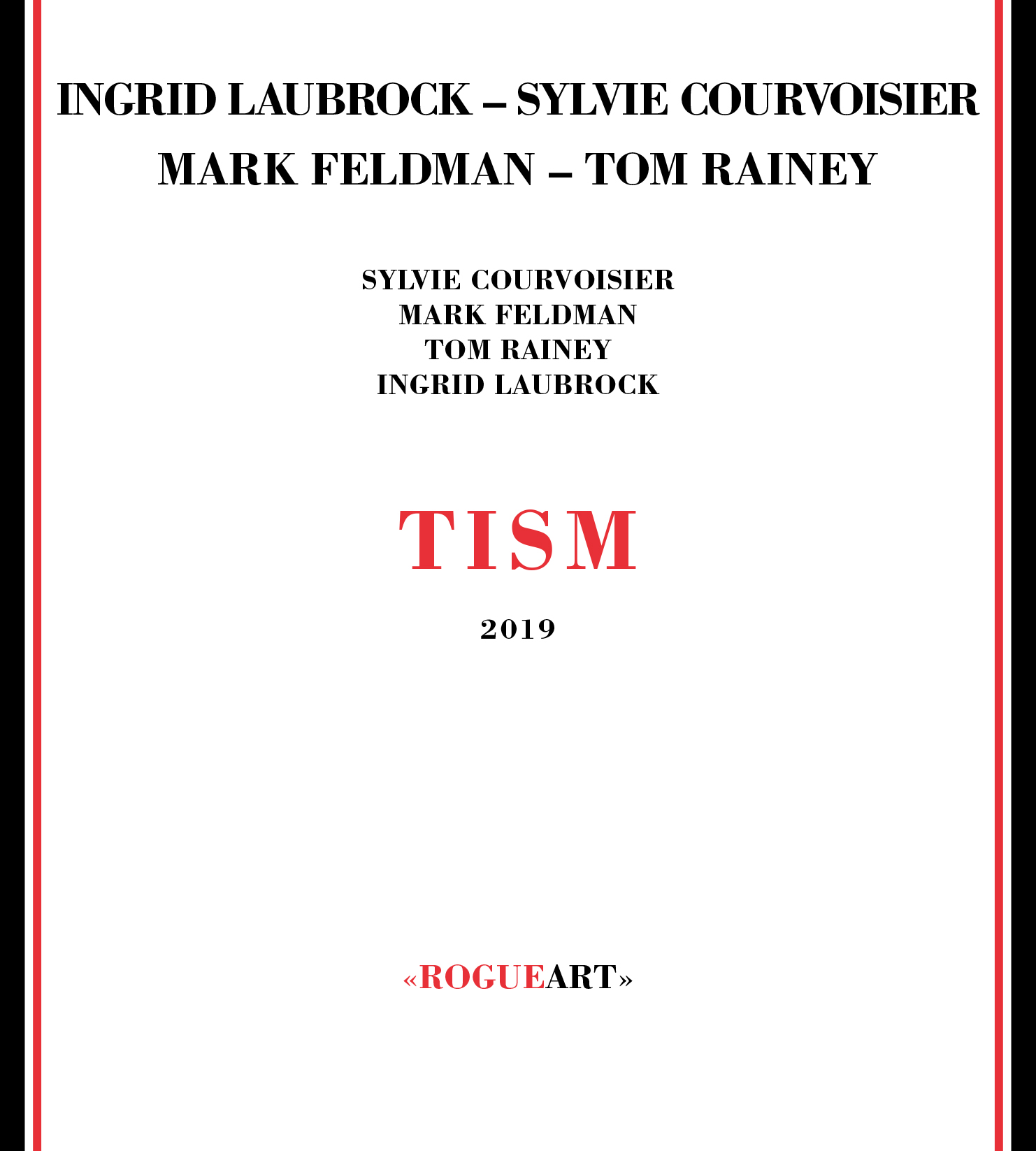 INGRID LAUBROCK - Tism cover 