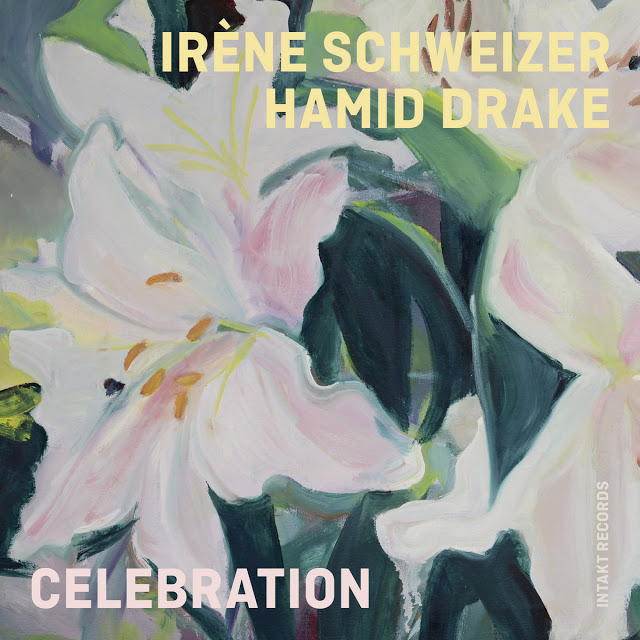 IRÈNE SCHWEIZER - Ire&amp;#768;ne Schweizer / Hamid Drake : Celebration cover 