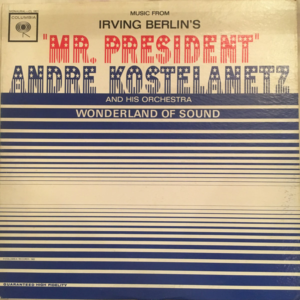 IRVING BERLIN - Music From Irving Berlin's 