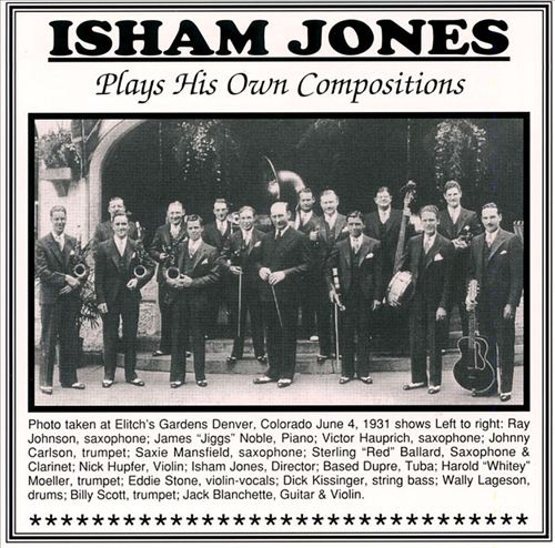 ISHAM JONES - Plays His Own Compositions cover 
