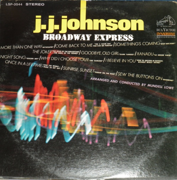 J J JOHNSON - Broadway Express cover 