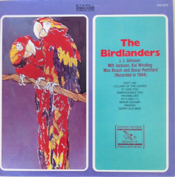 J J JOHNSON - The Birdlanders cover 