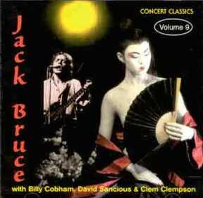 JACK BRUCE - Concert Classics, Vol.9 (aka Doing This ....On Ice! aka In Concert aka Live In America) cover 