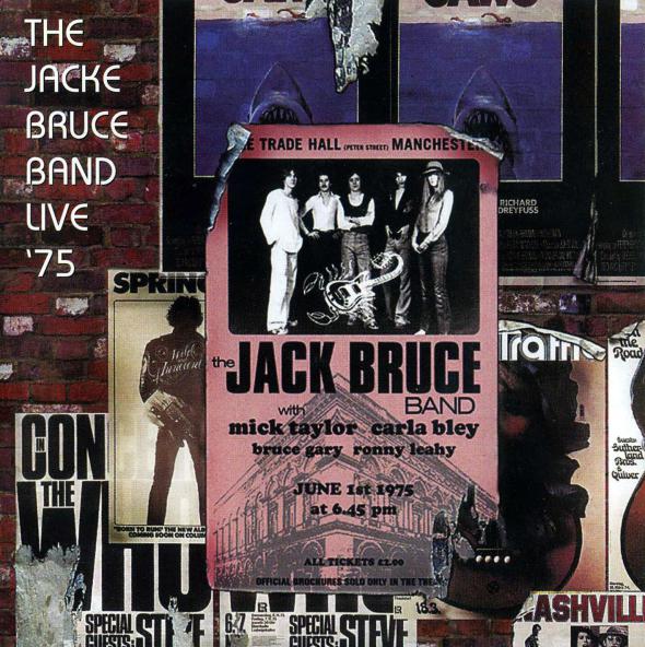 JACK BRUCE - The Jack Bruce Band Live '75 cover 