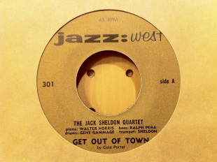 JACK SHELDON - Get Out Of Town cover 