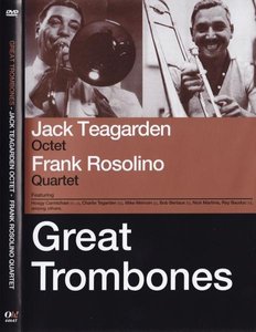 JACK TEAGARDEN - Jack Teagarden Octet & Frank Rosolino Quartet :  Great Trombones cover 