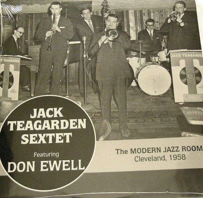 JACK TEAGARDEN - The Modern Jazz Room, Cleveland, 1958 cover 