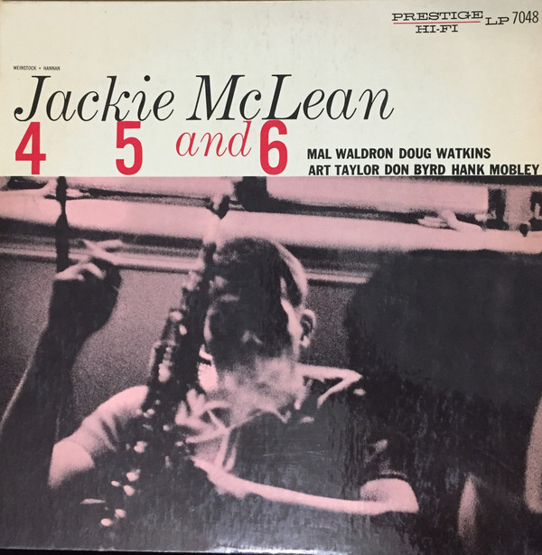 JACKIE MCLEAN - 4, 5 and 6 cover 