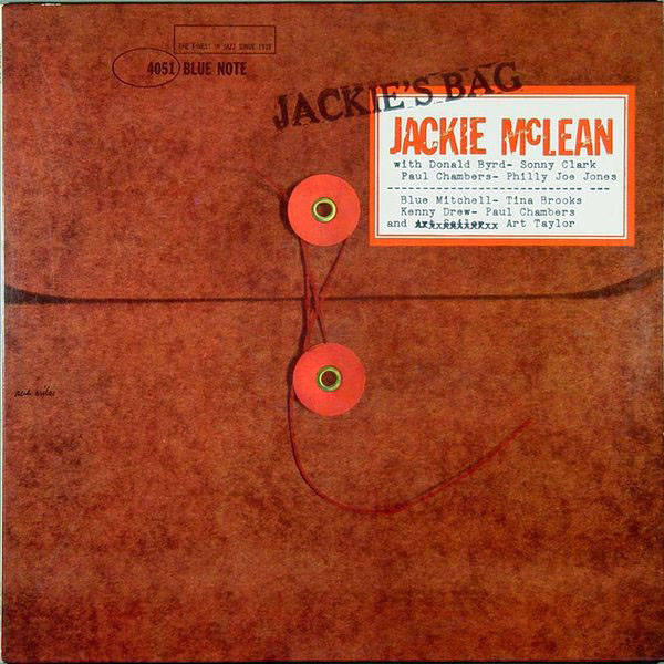 JACKIE MCLEAN - Jackie's Bag cover 