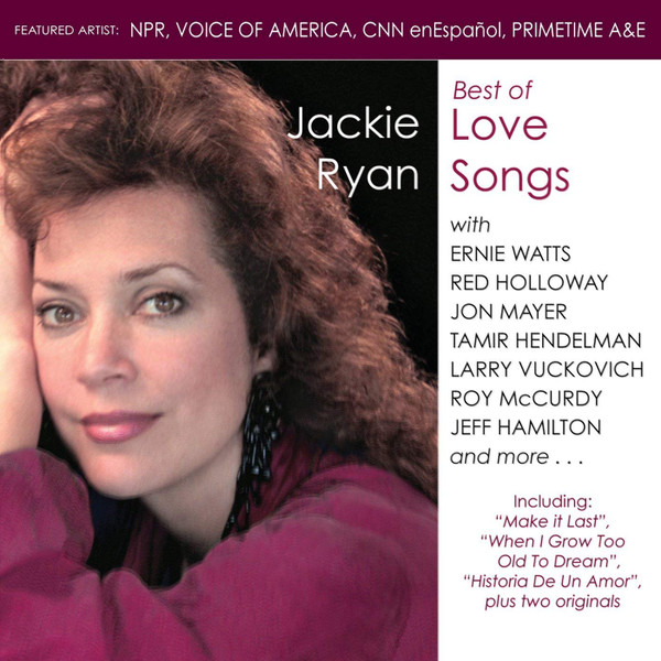JACKIE RYAN - Best of Love Songs cover 