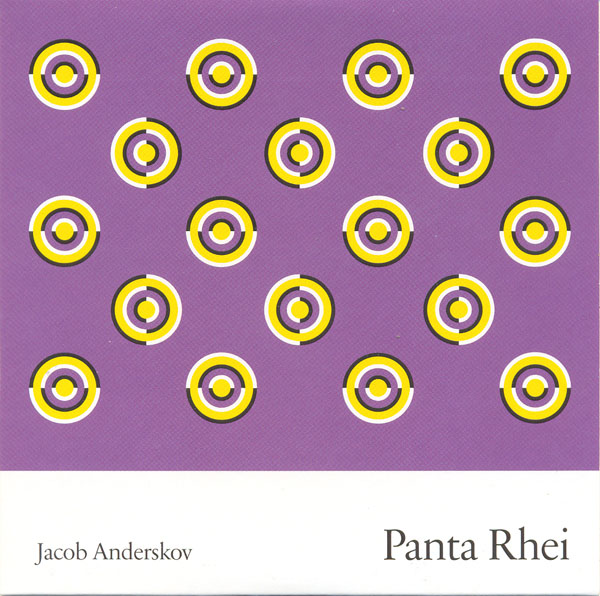 JACOB ANDERSKOV - Panta Rhei cover 