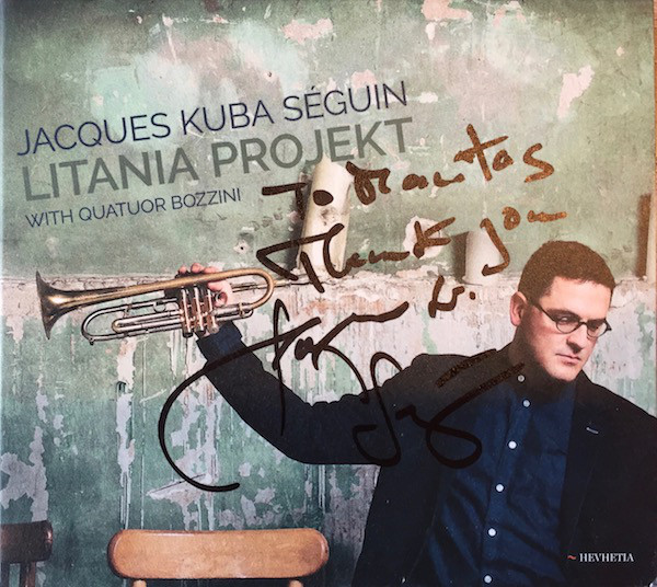 JACQUES KUBA SÉGUIN - Jacques Kuba Séguin, Quatuor Bozzini ‎: Litania Project With Quatuor Bozzini cover 