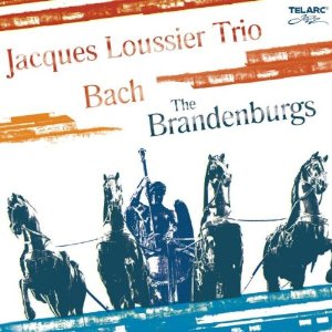 JACQUES LOUSSIER - Bach The Brandenburgs cover 