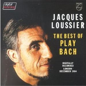 JACQUES LOUSSIER - The Best Of Play Bach Set cover 