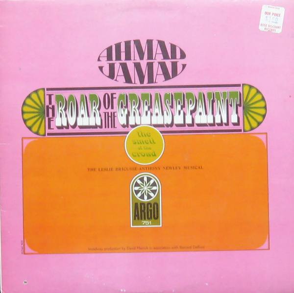 AHMAD JAMAL - The Roar of the Greasepaint, the Smell of the Crowd cover 