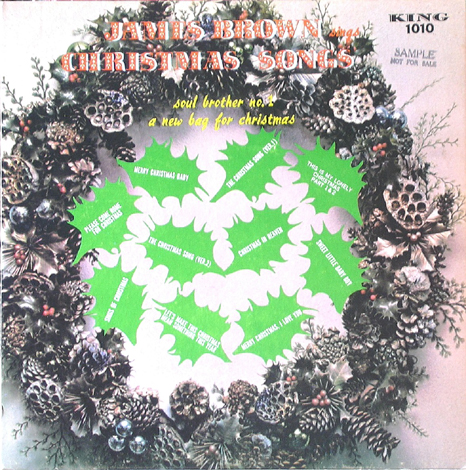 JAMES BROWN - James Brown Sings Christmas Songs cover 