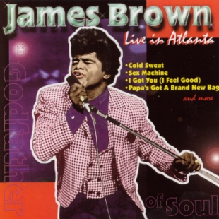 JAMES BROWN - Live in Atlanta cover 