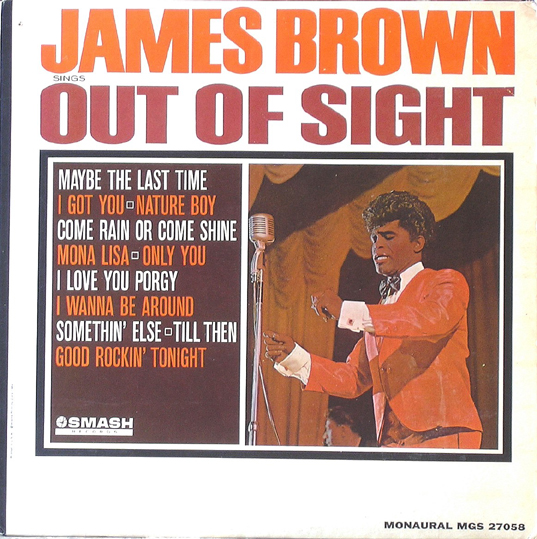 JAMES BROWN - Sings Out of Sight cover 