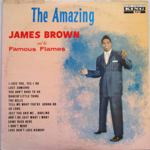 JAMES BROWN - The Amazing James Brown (aka Tell Me What You're Gonna Do) cover 