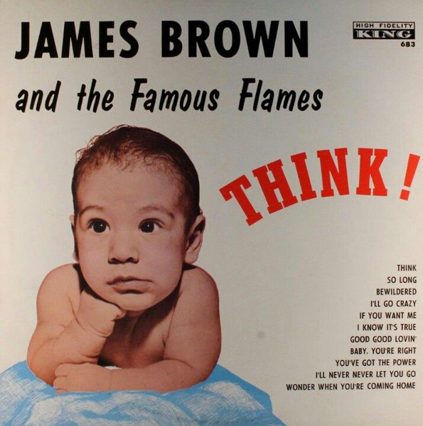 JAMES BROWN - James Brown & The Famous Flames : Think cover 