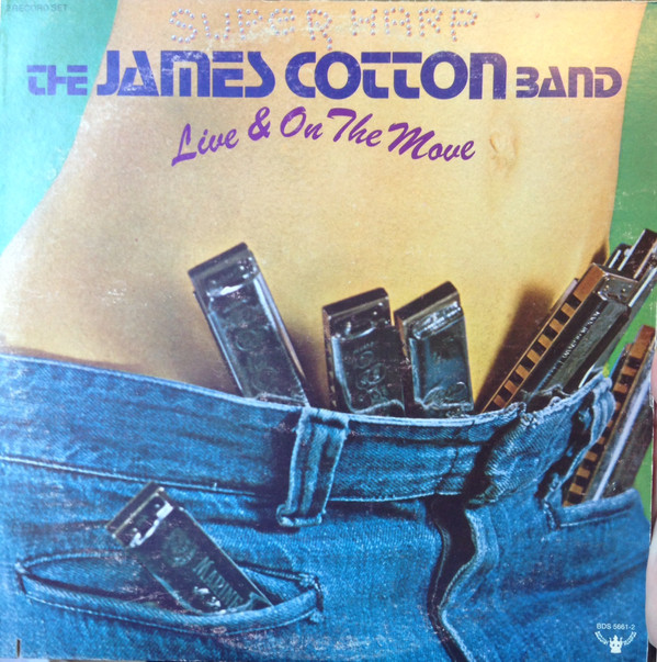 JAMES COTTON - Live And On The Move cover 