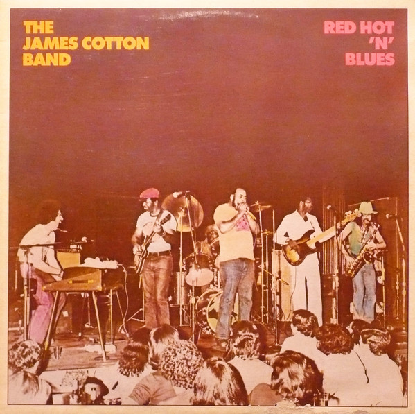 JAMES COTTON - Red Hot 'n' Blue cover 
