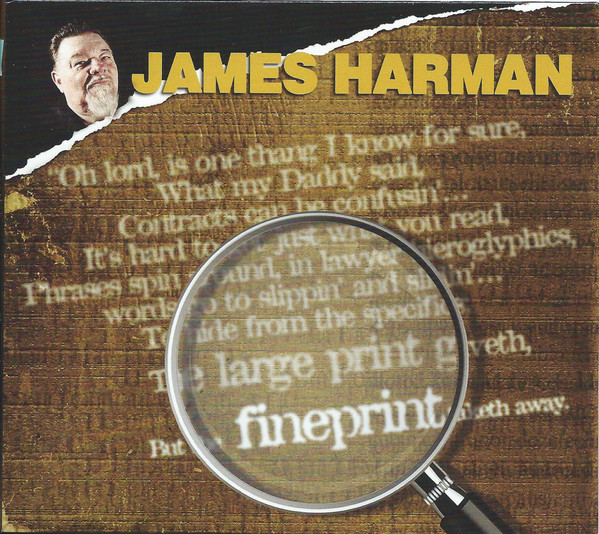 JAMES HARMAN - Fineprint cover 