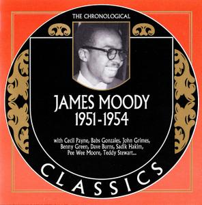 JAMES MOODY - The Chronological Classics: James Moody 1951-1954 cover 