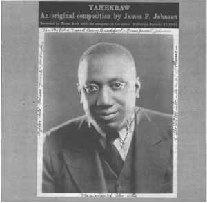 JAMES P JOHNSON - Yamekraw - An Original Composition By James P. Johnson cover 