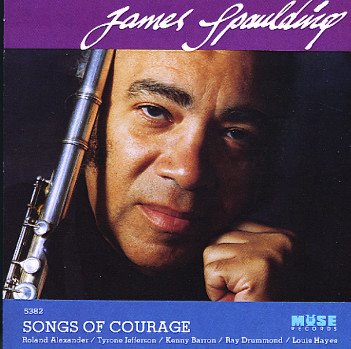JAMES SPAULDING - Songs of Courage cover 