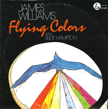 JAMES WILLIAMS - James Williams with Slide Hampton ‎: Flying Colors cover 