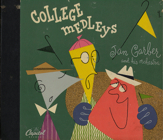 JAN GARBER - College Medleys cover 