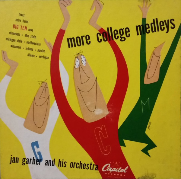 JAN GARBER - Jan Garber And His Orchestra : More College Medleys cover 