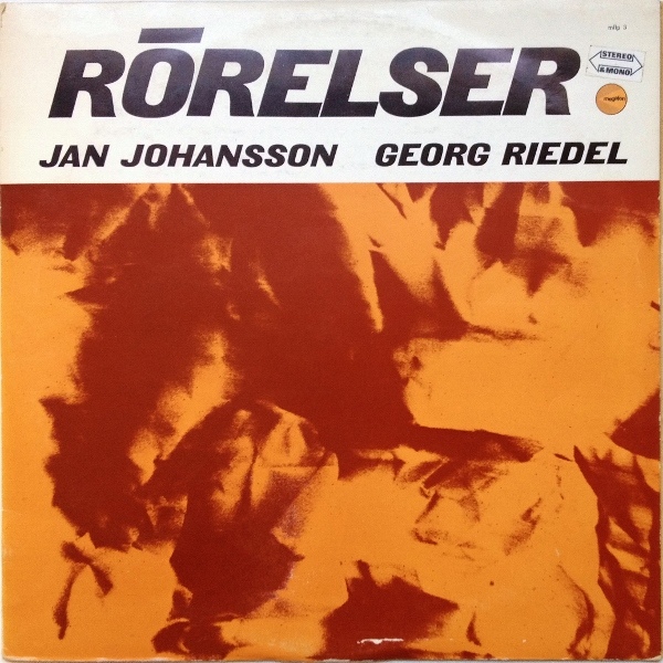 JAN JOHANSSON - Jan Johansson / Georg Riedel ‎: Rörelse cover 