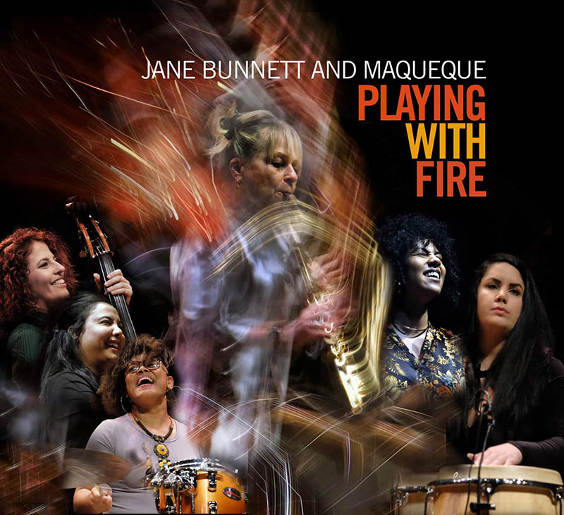 JANE BUNNETT - Playing With Fire cover 