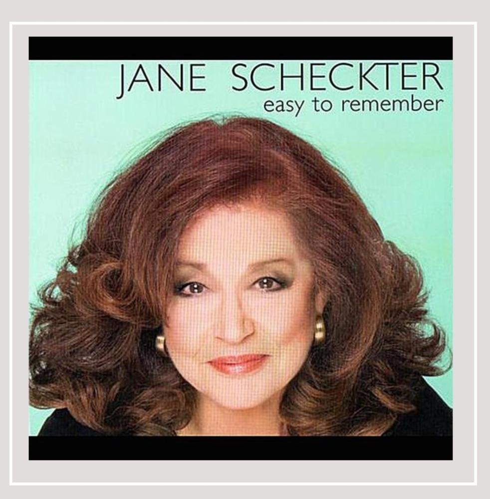 JANE SCHECKTER - Easy to Remember cover 