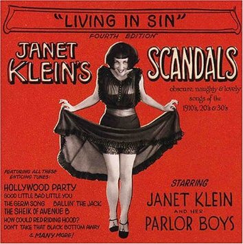JANET KLEIN - Janet Klein's Scandals: 'Living In Sin' cover 