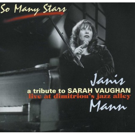 JANIS MANN - So Many Stars: Tribute To Sarah Vaughan cover 