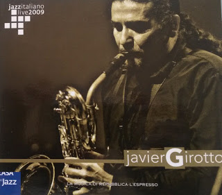JAVIER GIROTTO - Jazzitaliano Live : Live at Casa del Jazz cover 