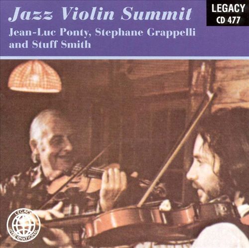 JEAN-LUC PONTY - Jazz Violin Summit (With Stephane Grappelli And Stuff Smith) cover 