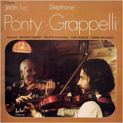JEAN-LUC PONTY - Ponty - Grappelli cover 