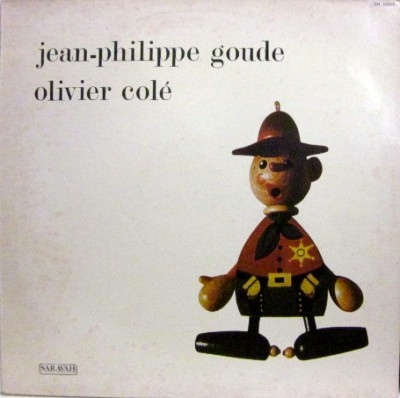 JEAN-PHILIPPE GOUDE - Jeunes Années (with Olivier Colé) cover 