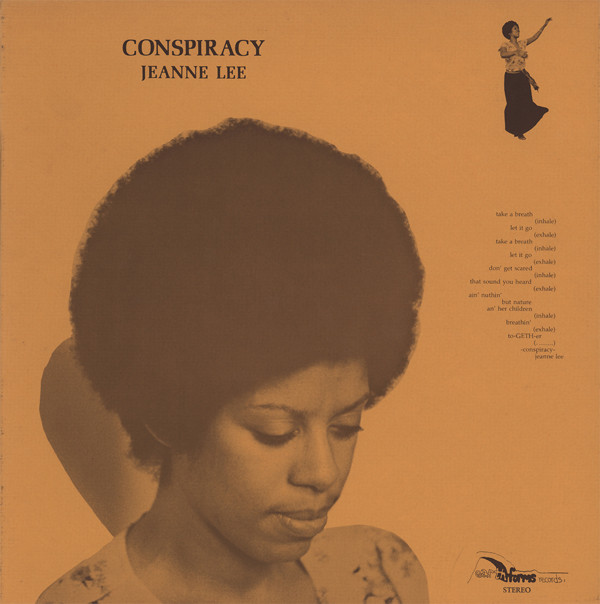 JEANNE LEE - Conspiracy cover 