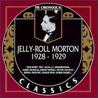 JELLY ROLL MORTON - The Chronological Classics: Jelly-Roll Morton 1928-1929 cover 